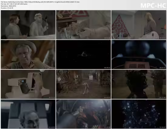 Battle Beyond the Stars 1980 2160p UHD BluRay x265 DV HDR DDP 5.1 English DiscoD HONE