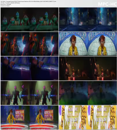 Teenage Mutant Ninja Turtles Mutant Mayhem 2023 3D 1080p BluRay x264-GUACAMOLE