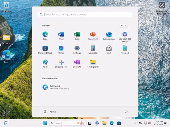 Windows 11 Enterprise 24H2 Build 26100.6584 (No TPM Required) With Office 2024 Pro Plus Multilingual September 2025