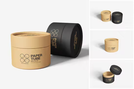 EE - Paper Tube Mockup T8DZAD5