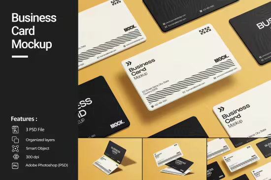 EE - Business Card Mockup 8QFSPZQ