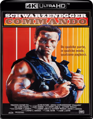 Commando 1985 BluRay 2160p AI Upscale DTS-HD MA 5.1 DV HDR10 10Bit x265-ZAX