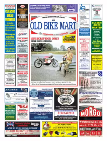 Old Bike Mart - September 2025