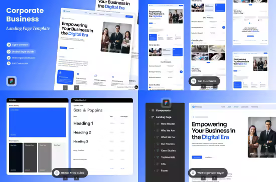 EE - PrimeCorp - Corporate Business Landing Page PLAG2Y7
