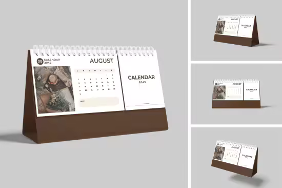 EE - Desk Calendar Mockup XJYJ95W