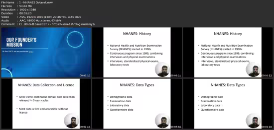 Mastering Nhaanes - From Data Extraction To Prediction
