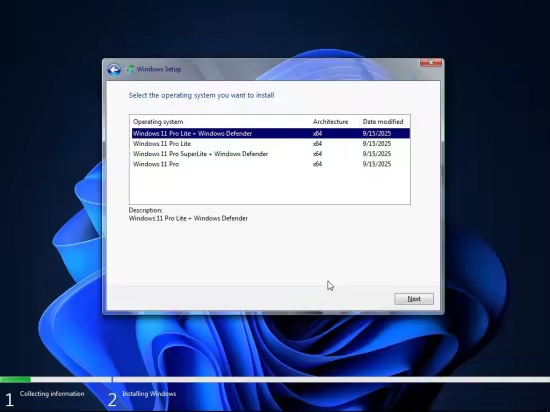 Windows 11 Pro Lite / SuperLite / UltraLite 25H2 Build 26200.6584 x64 Multilanguage AnkhTech