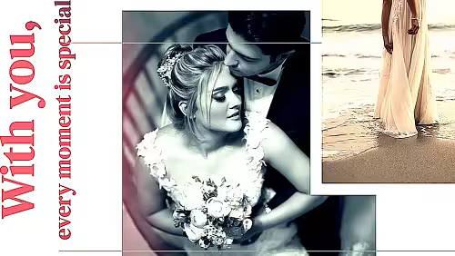 MA Wedding Slides Minimalist 2232588 - Project for After Effects