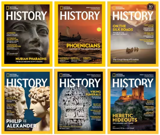 National Geographic History - Full Year 2025 Collection
