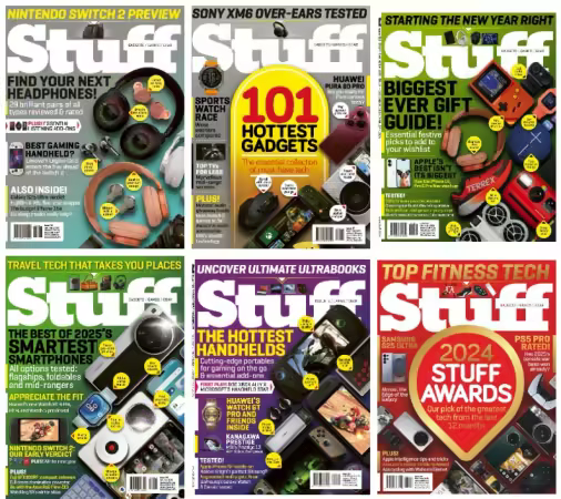 Stuff Magazine South Africa - Full Year 2025 Collection