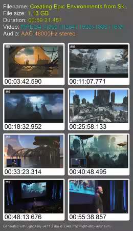 Creating Epic Environments from Sketch to Final