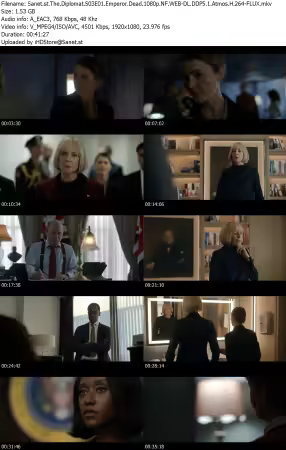 The Diplomat S03 1080p NF WEB-DL DDP5 1 Atmos H 264-FLUX