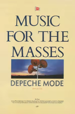 Depeche Mode - Music For The Masses (Mute Records Ltd.) (1987/2006) Blu-ray Audio