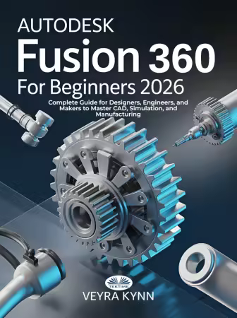 AutoDesk Fusion 360 For Beginners 2026: Complete Guide For Designers, Engineers, And Makers To Master CAD, Simulation