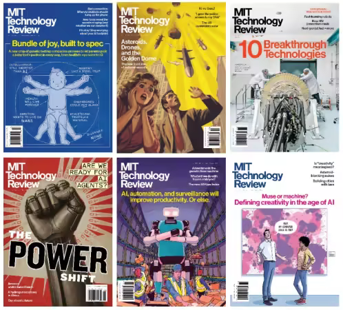 MIT Technology Review - Full Year 2025 Collection