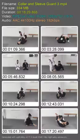 BJJ Fanatics - Collar &amp; Sleeve Guard a Systematic Approach