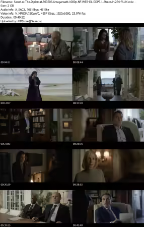 The Diplomat S03 1080p NF WEB-DL DDP5 1 Atmos H 264-FLUX