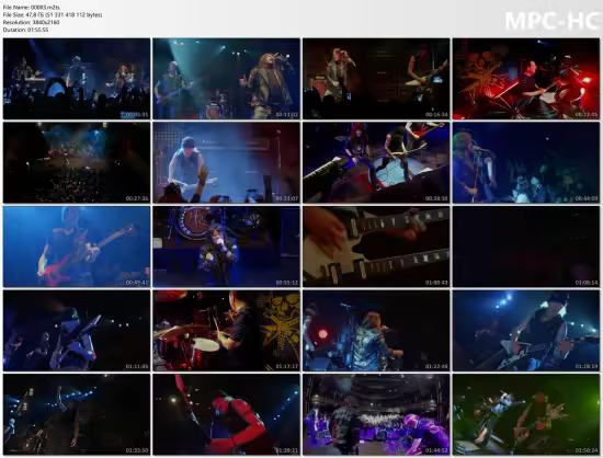 Michael Schenker's Temple Of Rock - On a Mission: Live in Madrid (2016) 4K Ultra HD Edition Blu-ray 2160p