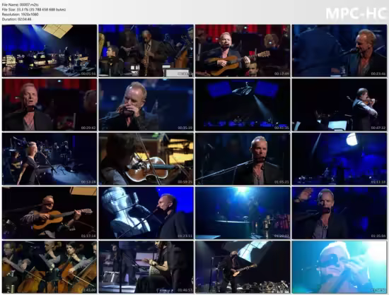 Sting - Live in Berlin (2010) Blu-ray