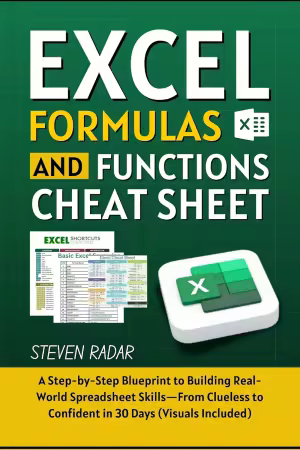 Excel Formulas And Functions Cheat Sheet