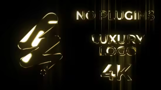 Videohive - Luxury Glow Logo – Cinematic Reveal - 60204181