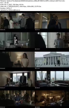 The Diplomat S03 1080p NF WEB-DL DDP5 1 Atmos H 264-FLUX