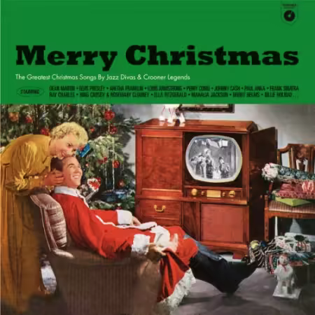 VA - Merry Christmas : The Greatest Songs By Jazz Divas &amp; Crooners Legends (2025)