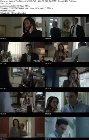 The Diplomat S03 1080p NF WEB-DL DDP5 1 Atmos H 264-FLUX
