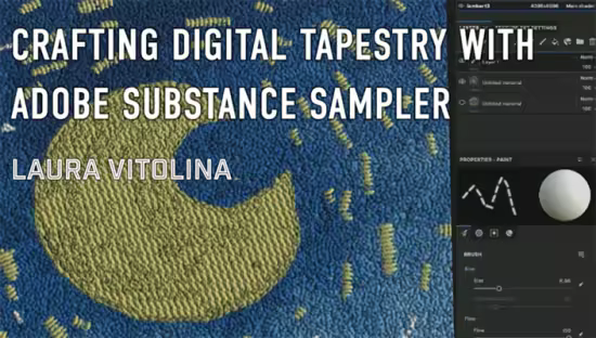 Crafting Digital Tapestry with Adobe Substance 3D Sampler