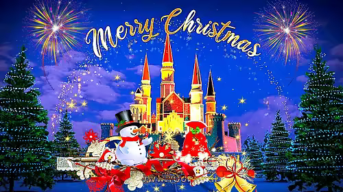 MA Christmas Castle 872040 - Project for After Effects