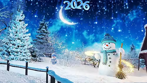 MA Christmas Greetings Opener 19398 - Project for After Effects