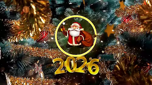 MA Christmas Tree. Logo Opener 876483 - Project for After Effects
