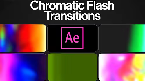 MA Chromatic Flash Transitions 3932003 - Project for After Effects