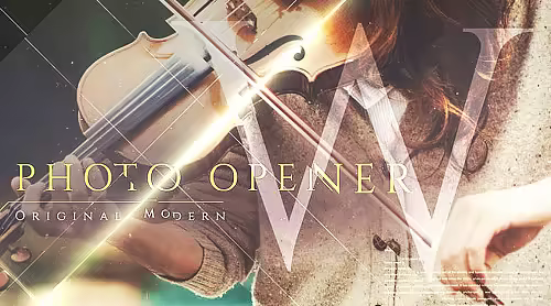 Original Modern Photo Opener 37584818 - Project for After Effects