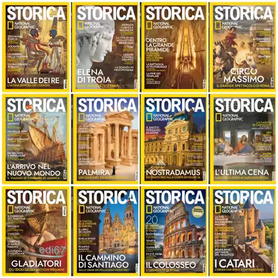 Storica National Geographic - Collezione Completa Anno 2025