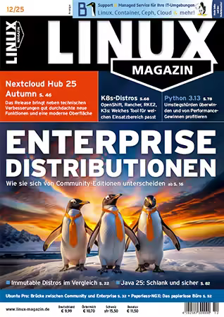 Linux Magazin - Nr. 12, 2025 (True PDF)