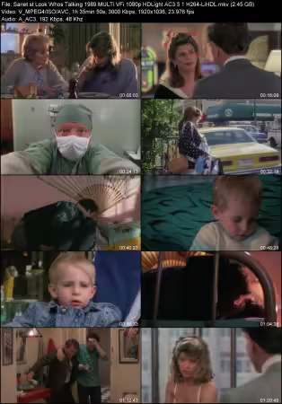 Look Whos Talking 1989 MULTi VFi 1080p HDLight AC3 5.1 H264-LiHDL