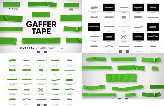 EE - 50 Gaffer Tape Texture 3TLBTRW