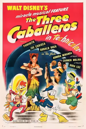 The Three Caballeros 1945 1080p DSNP WEB-DL DDP 5.1 H264-SNAKE