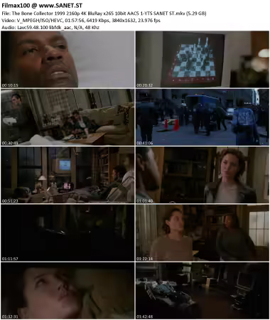 The Bone Collector 1999 2160p 4K BluRay x265 10bit AAC5 1-YTS