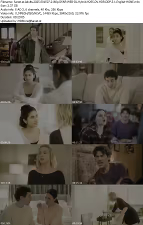 Adults 2025 S01E07 2160p DSNP WEB-DL Hybrid H265 DV HDR DDP 5 1 English-HONE
