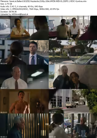 Ballard S01E02 Haystacks 2160p 10bit AMZN WEB-DL DDP5 1 HEVC-Vyndros
