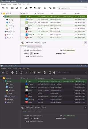 KeePassXC v2.7.11