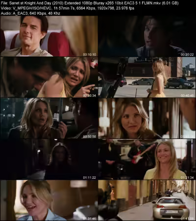 Knight And Day 2010 Extended 1080p Bluray x265 10bit EAC3 5.1 FLMN