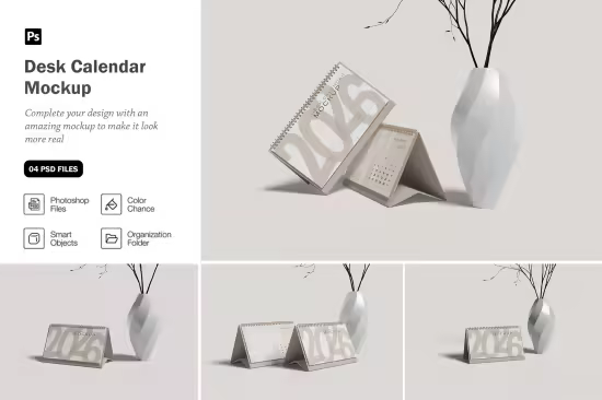 EE - Desk Calendar Mockup SND9DX9