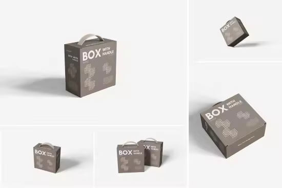EE - Box With Handle Mockup T39XX7X