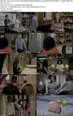 Community 2009 S03E09 2160p NF WEB-DL Hybrid H265 DV HDR DDP 5 1 English-HONE