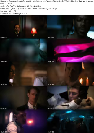 Altered Carbon S01E03 In A Lonely Place 2160p 10bit NF WEB-DL DDP5 1 HEVC-Vyndros