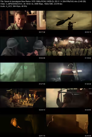 Apocalypse Now Redux 1979 1080p ROKU WEB-DL DD 5.1 H264-PiRaTeS