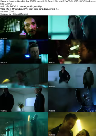 Altered Carbon S01E06 Man with My Face 2160p 10bit NF WEB-DL DDP5 1 HEVC-Vyndros